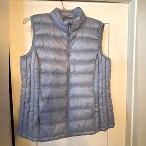 Light Blue Puffer Vest